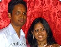 Narendra with Aruna