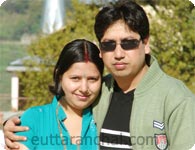 Ved Prakash Panthri and Seema