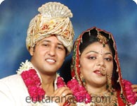 Vinita with Himanshu